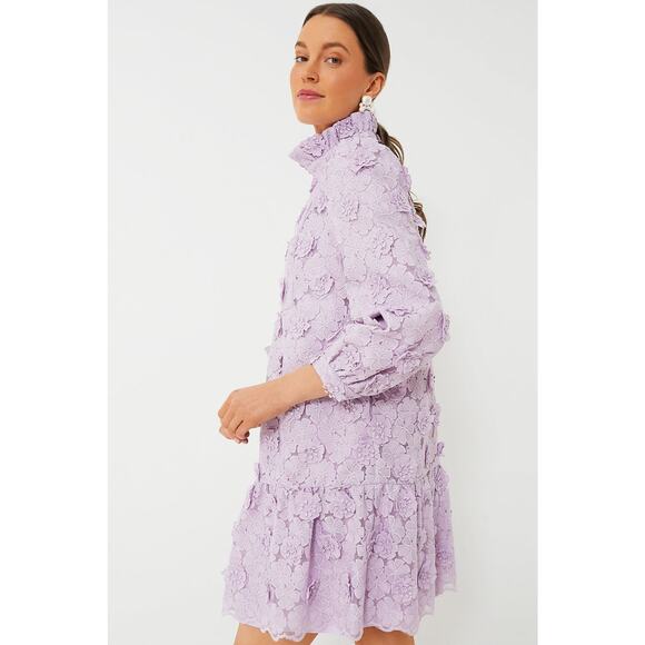 TUCKERNUCK Lilac Lace Palmerston Dress Size XS NWT Retail $328 Tuckernuck - Picture 6 of 8